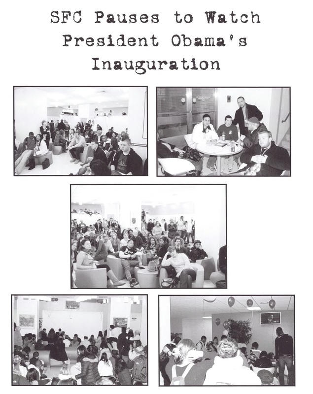 Yearbook 2009 - President Obama's Inauguration; SFC Troupers