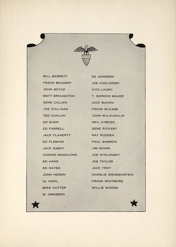 Yearbook 1943 - Dedication to Soldiers 