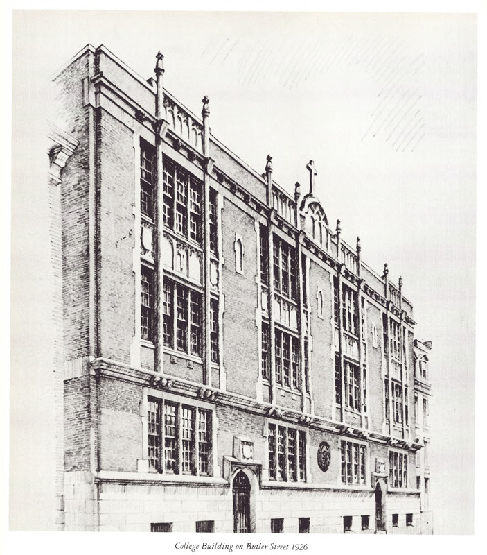 Yearbook 1984 - "The Heritage of St. Francis College; College building in 1926