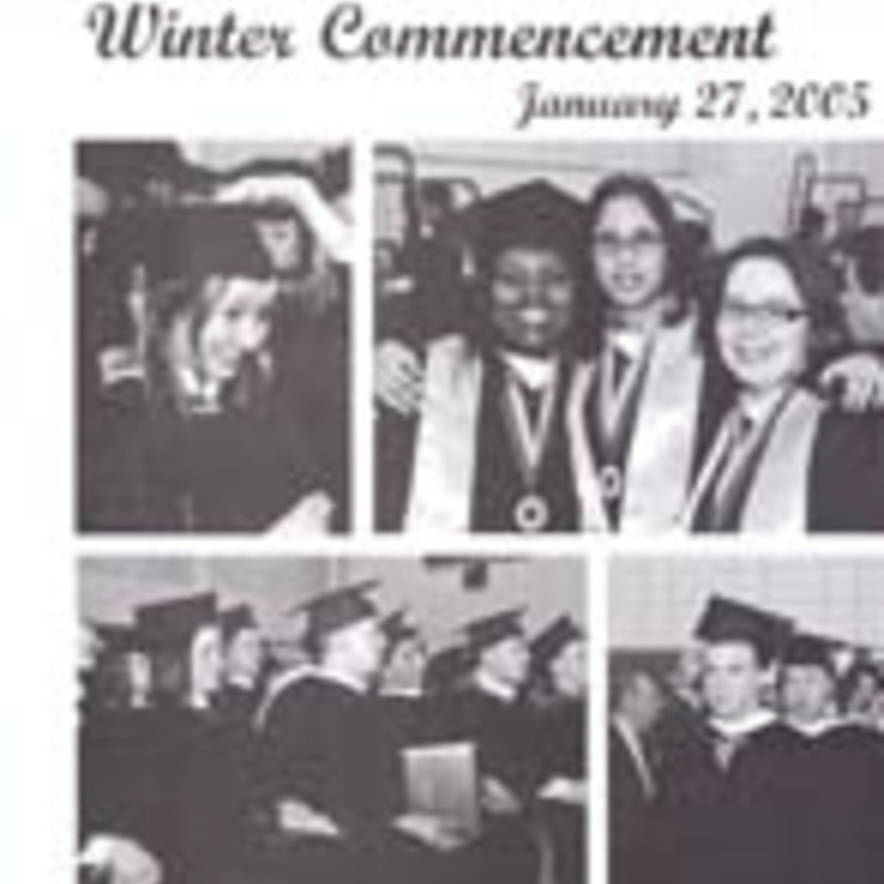 Yearbook 2005 - Commencement