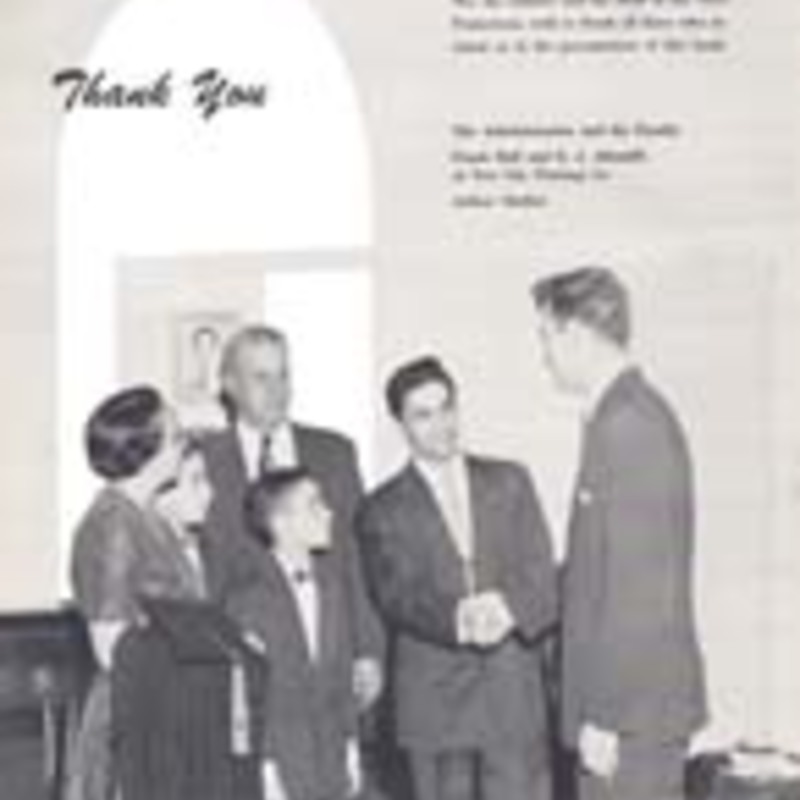 Yearbook 1955 - Thank You